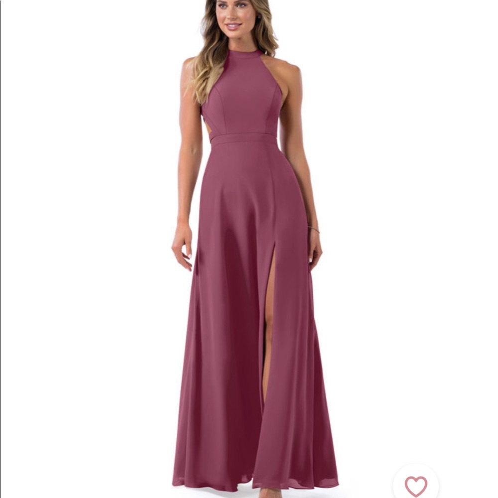 Azazie Clarice Bridesmaid Dress in Mulberry